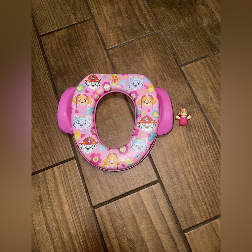 PAW PATROL "COOL PUPS" SOFT POTTY SEAT pink